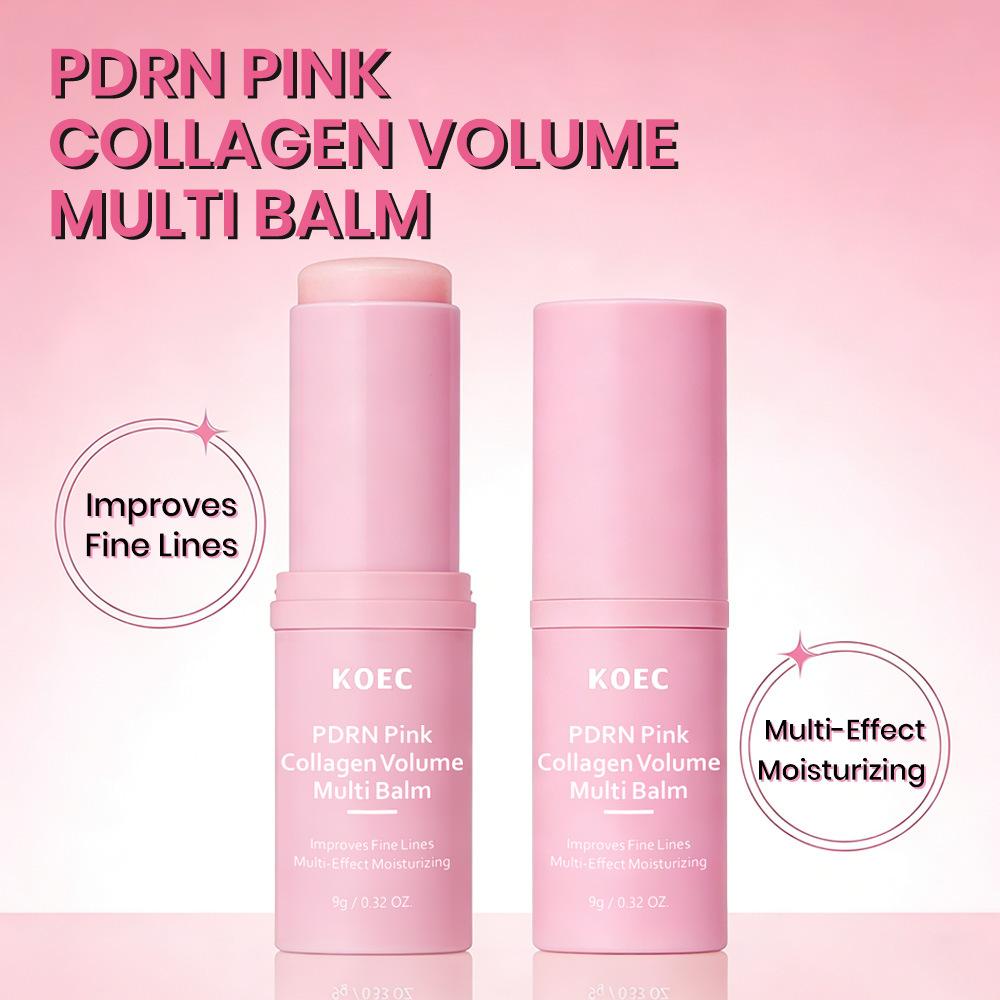 KOECPDRN PDRN Pink Collagen Multi Balm - Collagen Moisturizing Stick 30ml