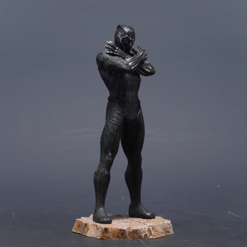 Marvel Animation Movie Statue Collector Iron Man Black Panther Premium Action Figures Tabletop Decoration Piece Polyvinyl Chloride Playthings Boy