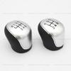 5/6Speed Car Leather Gear Shift Knob for Ford S-Max C-Max Kuga Galaxy Mondeo4 Mk4 Transit Tourneo Connect Focus Auto Accessories
