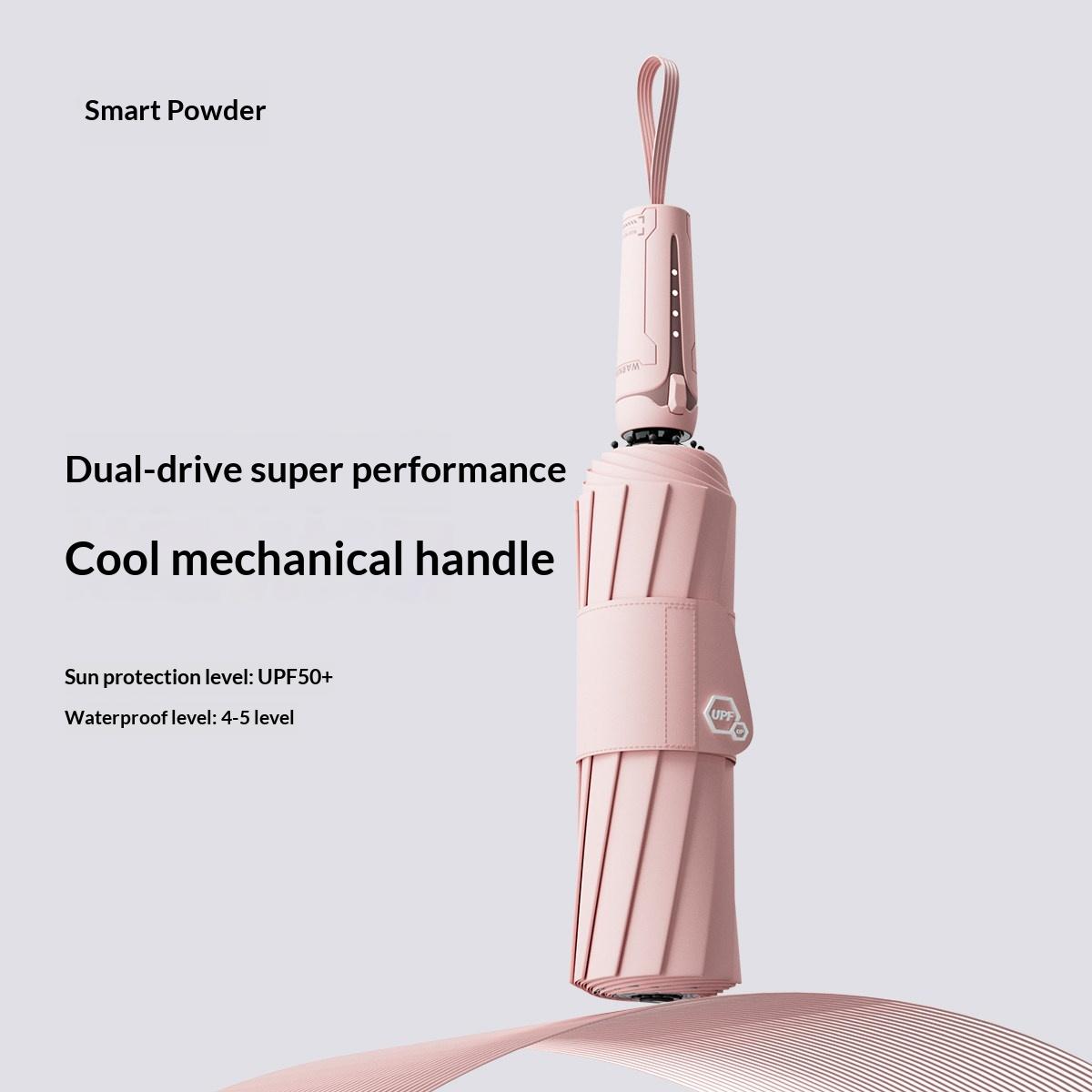 

Automatic Umbrella, Windproof and Rainstorm-Resistant, Foldable Umbrella for Sunny and Rainy Days, Sunshade Umbrella Aluminum&10K