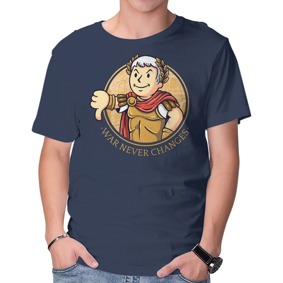 Unisex Crew Neck T-Shirt Emperor Boy Graphic Short Sleeve Casual Tee XXXXL