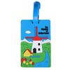 Pvc Luggage Tag Soft Silicone Cartoon Boarding Tag Creative Baggage Suitcase Id Addres Holder Boarding Tag Portable Flight Label