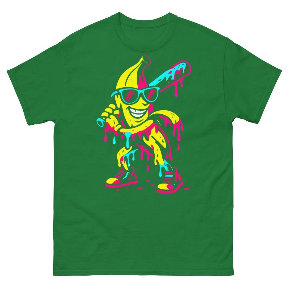 Banana Funny Baseball Drip Kids Youth Boys Girls TShirt
