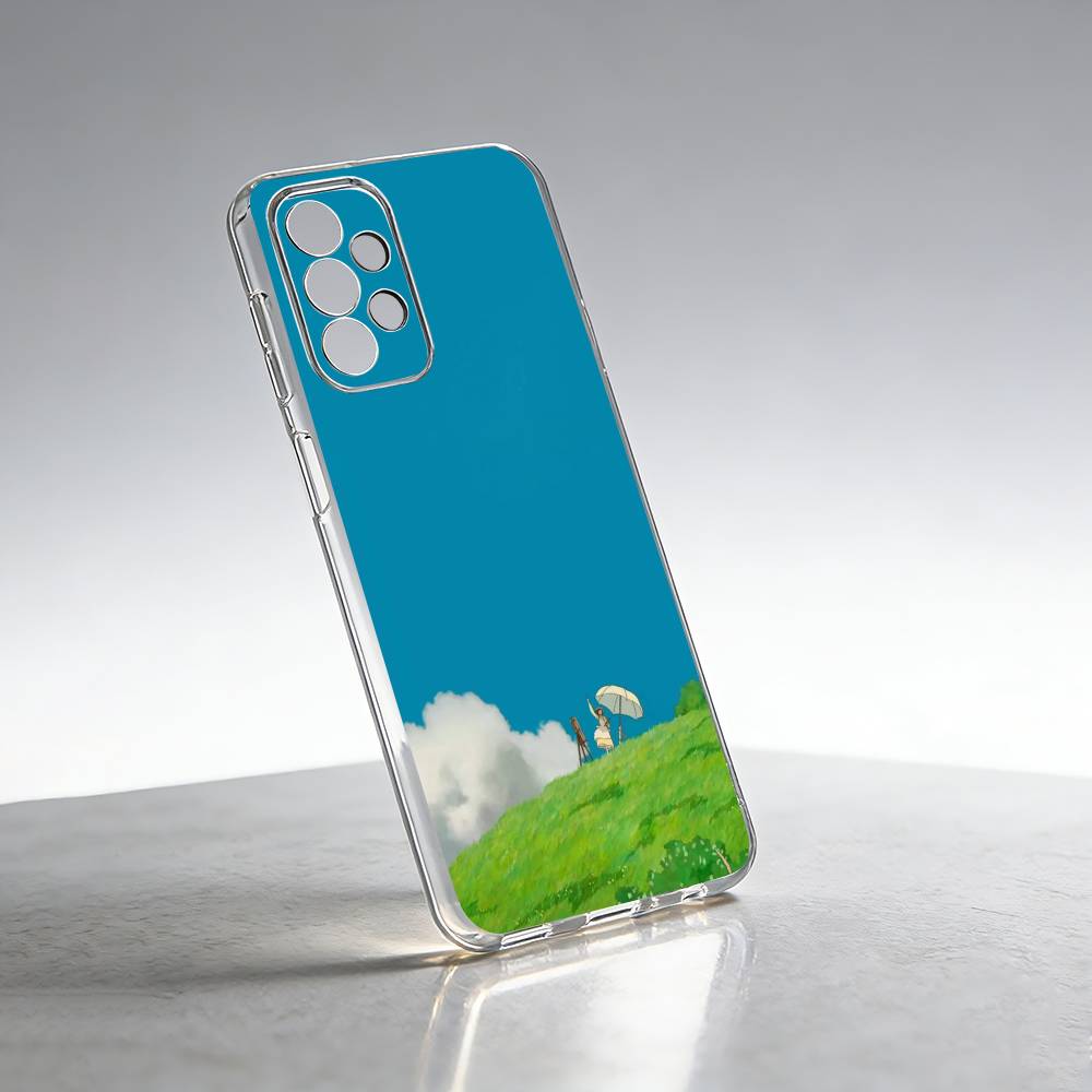Amine The Wind Rises Phone Case For Samsung S25,S24,S21,S22,S23,S30,Ultra,S20,Plus,Fe Transparent Cover Samsung S305G