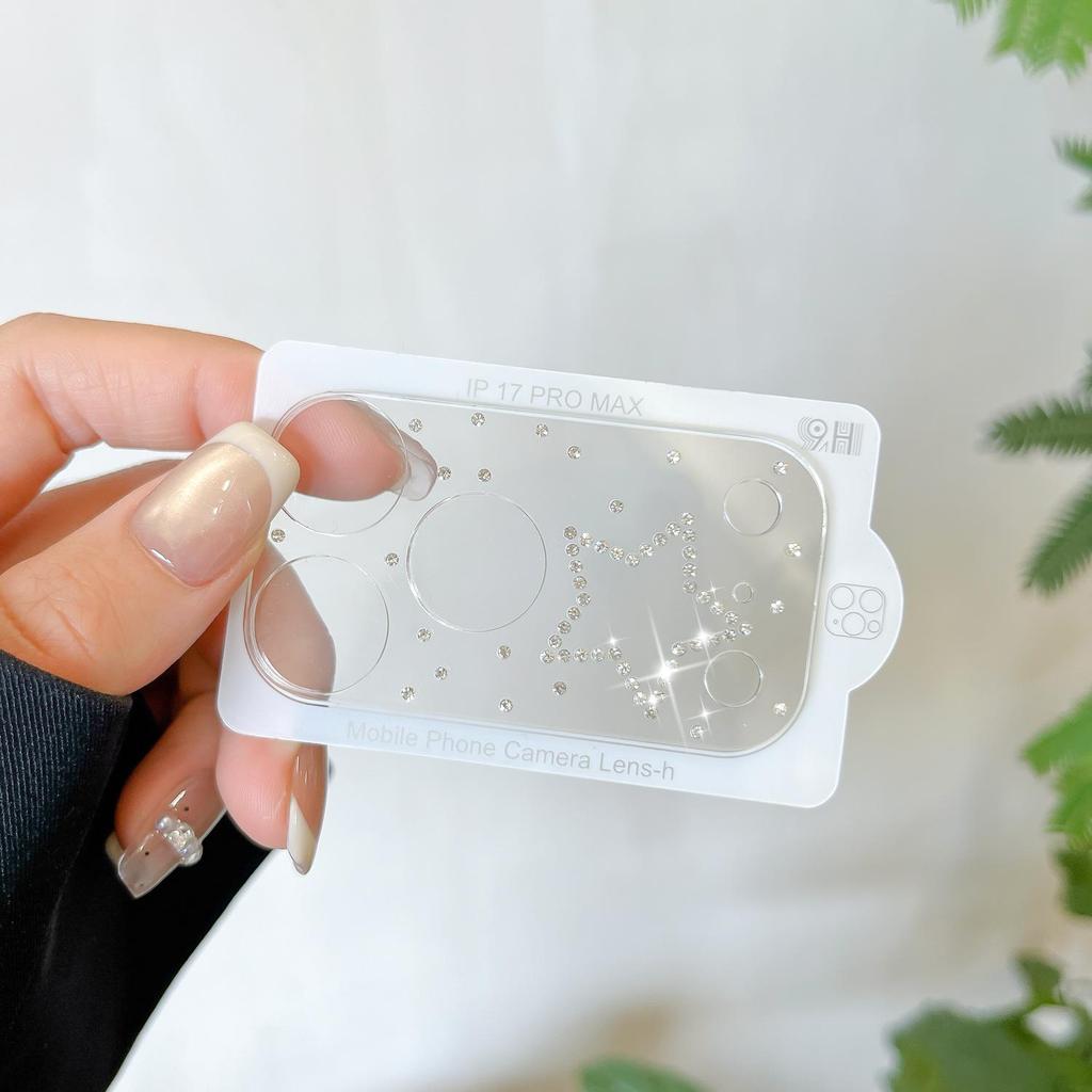 iPhone 17 Pro/Pro Max Rhinestone Lens Protector