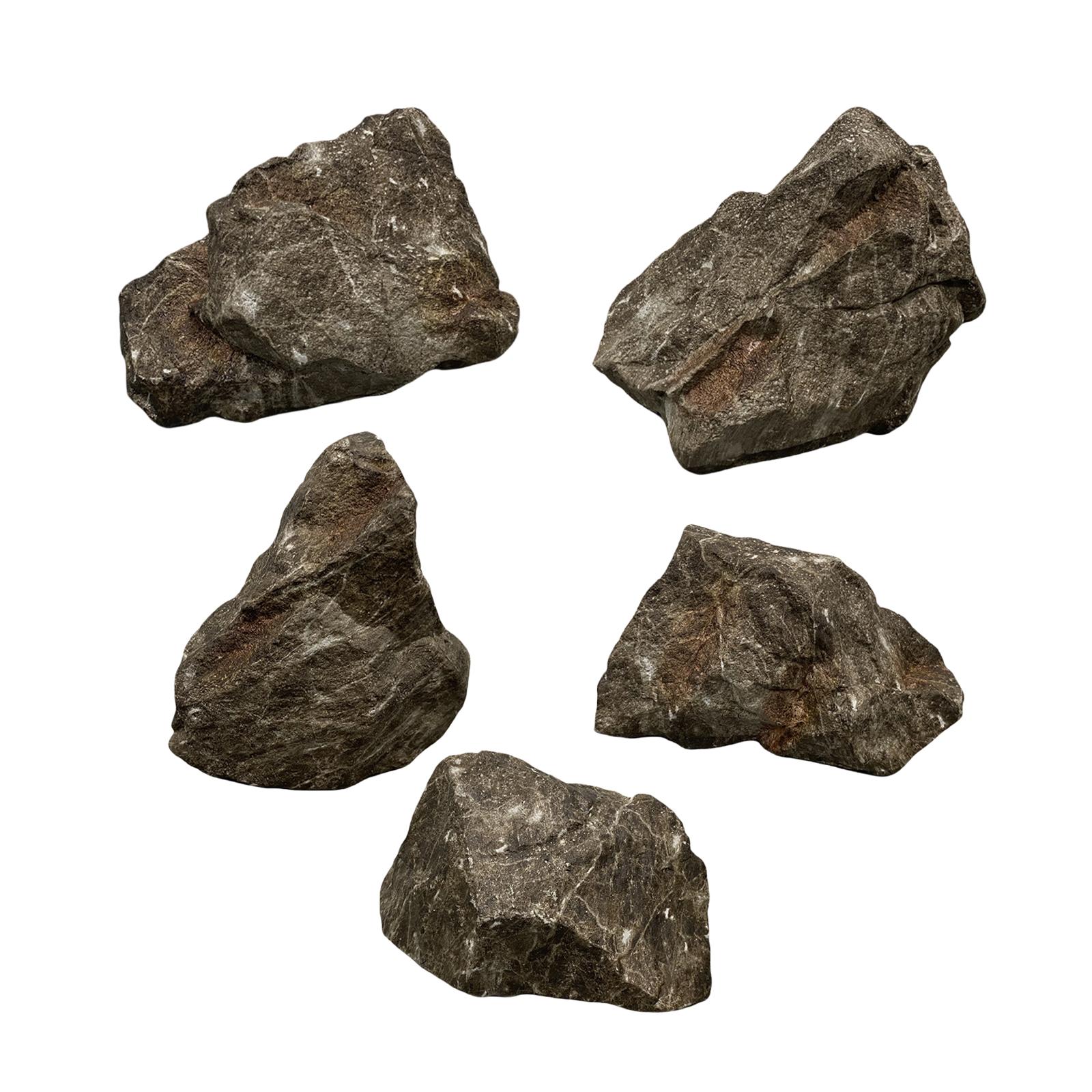 Artificial Rock Natural Texture Multipurpose Portable Lightweight Crafts Landscape Decoration Realistic for Porch Patio Lawn 37x23x22cm