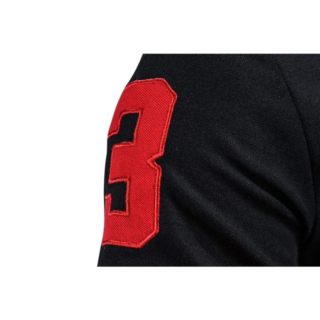 Trend Hub Embroidery 35% Cotton Polo Shirts for Men Casual Solid Color Slim Fit Mens Polos New Fashion Men Clothing