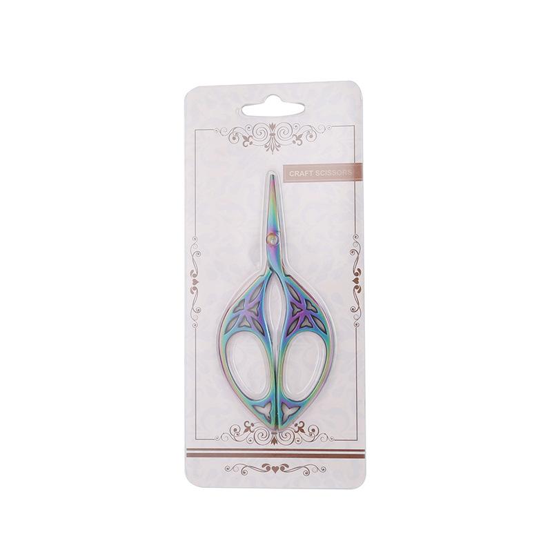 Scissors Exquisite Small Scissors Retro Scissors, Leaf Scissors, Tea Bag Scissors