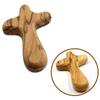 Wood Handheld Comfort for Cross Clinging for Palm for Cross Handheld Prayer for Cross for Clutching Clinging Praying Com
