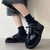 Fashion Tabi Shoes for Men Women Genuine Leather Casual Sports Shoes Lace Up Unisex Suede Low Top Shoes Niche Design Split Toe Senakers