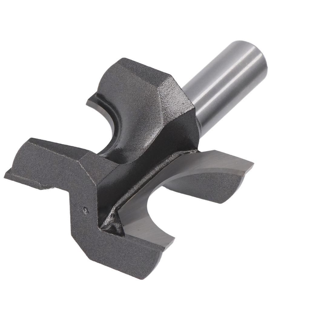 Bullnose Router Bit 12in Shank 1 14in Bead Diameter Tungsten Steel Half Round Bearing Router Bit