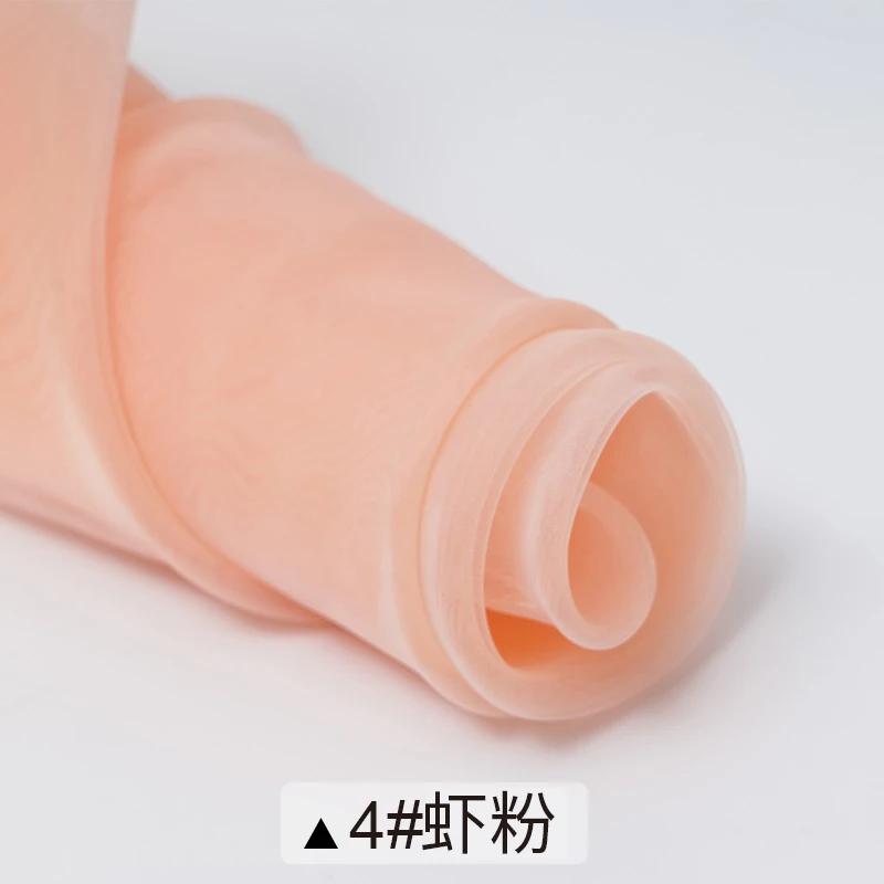 1m/2m/5m Soft Organza Mesh Fabric Making Wedding Dresses Curtain Scene Decoration Handmake DIY Sewing Fabrics TJ0031