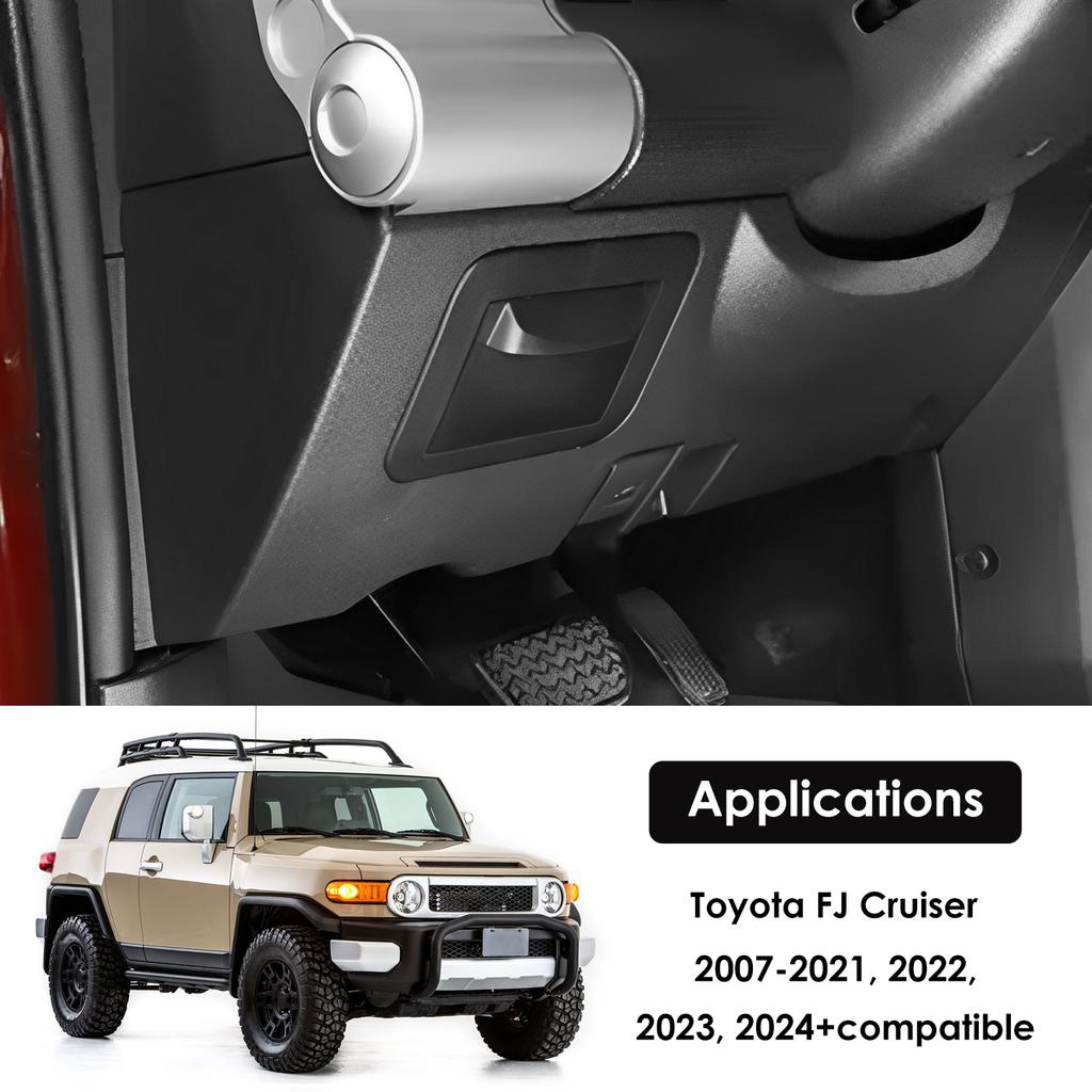 Center Console Fuse Storage Box Compatible for FJ Cruiser 2007-2025 Plastic Driver Seat Fuse Box Lightweight Fuse Box Container