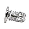 CB Lock for Men Stainless Steel Penis Cage Adult Sex Toy Cock Cage Cockring BDSM  Slave Fetish Scrotum Urethral Chastity