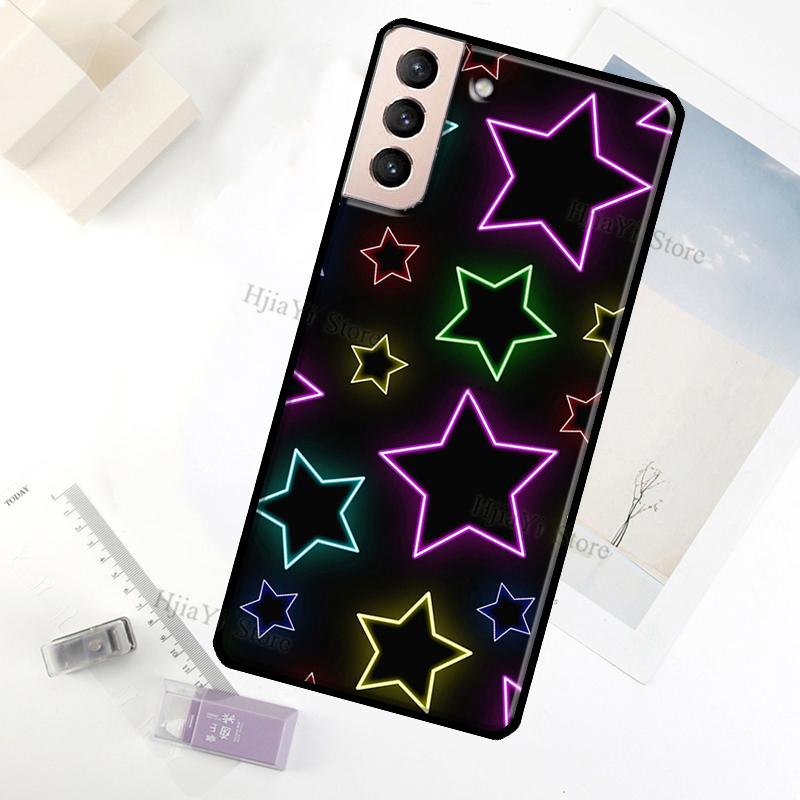 Bright Stars Art Case For Samsung Galaxy S23 Ultra Note 20 10 S9 S10 Plus S20 S21 FE S22 Ultra Phone Cover