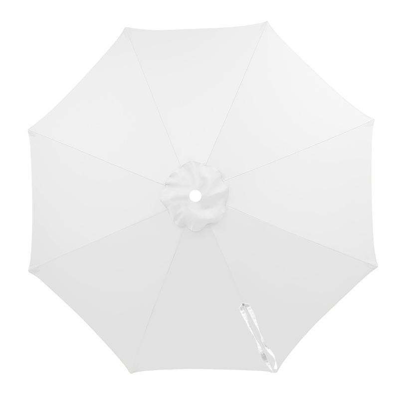 6 Ribs/8 Ribs Parasol Replacement Cloth Without Stand Parasol Umbrella Cover Waterproof Sunshade Cloth Canopy Patio Garden Cover