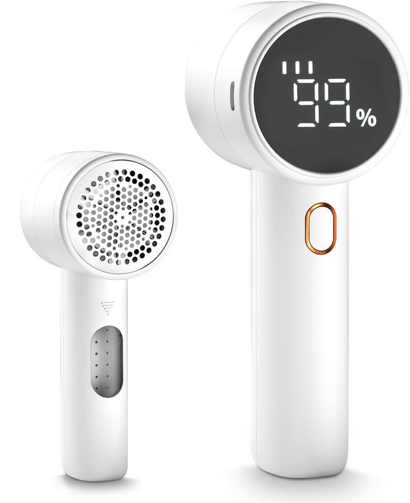 Xiaomi Electric Lint Remover Fabric Shaver with 6 Leaf Blades 3 Speeds LED Display Deep Pilling Removal for Clothes Sweater Couchs