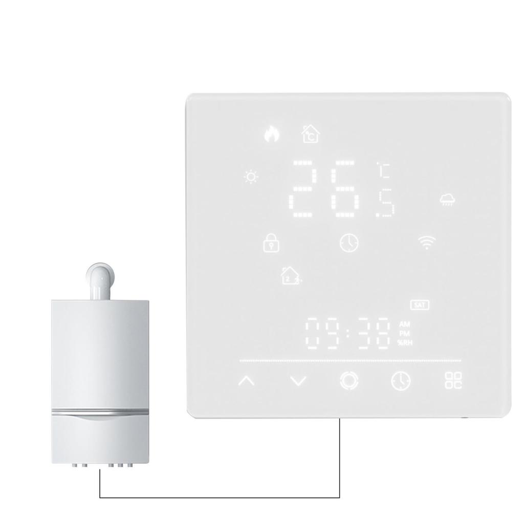 Smart Thermostat 5A Home Water Underfloor Heating Temperature Controller 95-240V AC