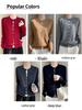 Korean Spring Merino Wool Soft Knit Cardigan - Women's 2025 Small Fragrant Style