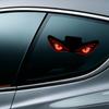 Dynamic Flashing Vehicle Window LED Warning Light with Solar and USB Rechargeable Power, Suction Cup Accent Lamp for Daily Driving
