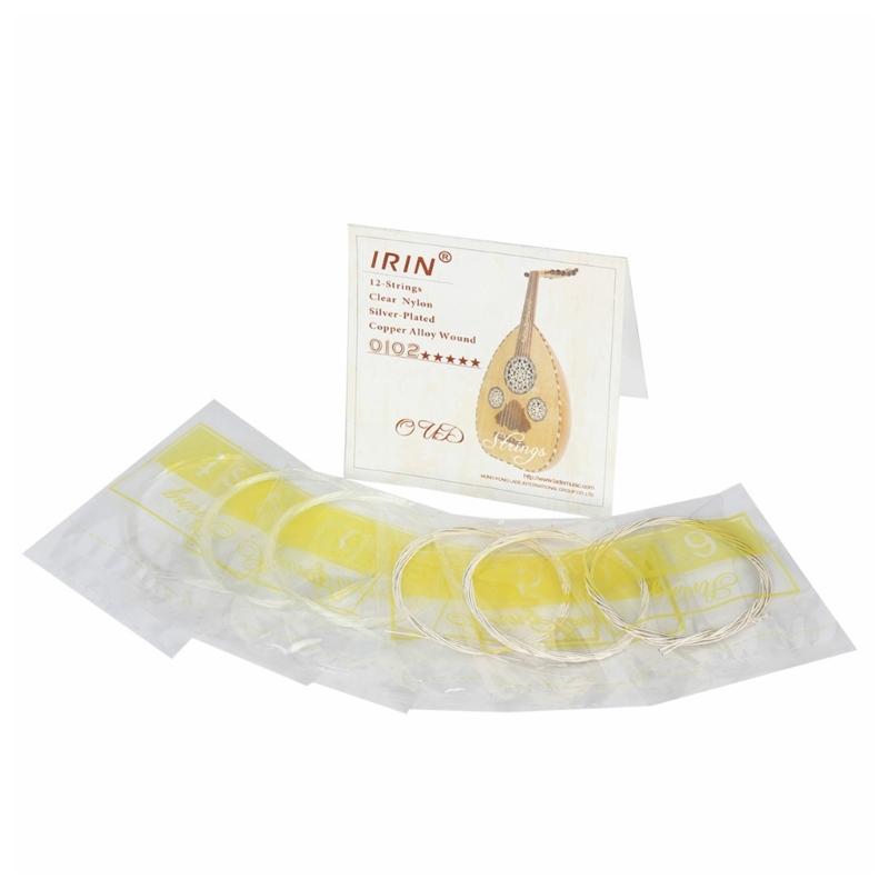 Arabic Oud String Musical Instrument Part Nylon Silver-Plated Alloy Wound String