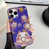 Popular Cute T-Ttoro I-Inoue Cat Phone Case For IPhone 11 12 13 14 15 16 17 Pro Max PLUS Pro Wave Corrugated Silicone Case