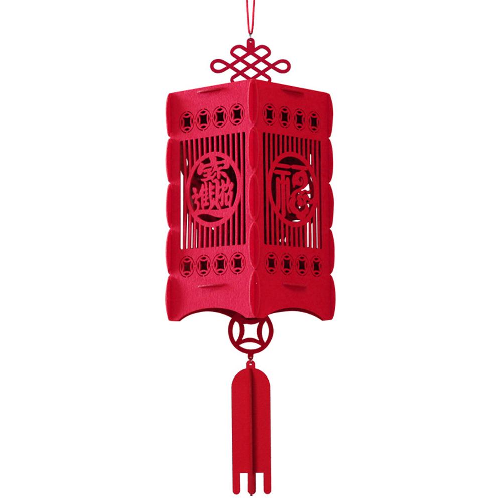 

Chinese Fu character ancient red lantern New Year decoration hanging decoration, used for decorating the atmosphere of festiva красный