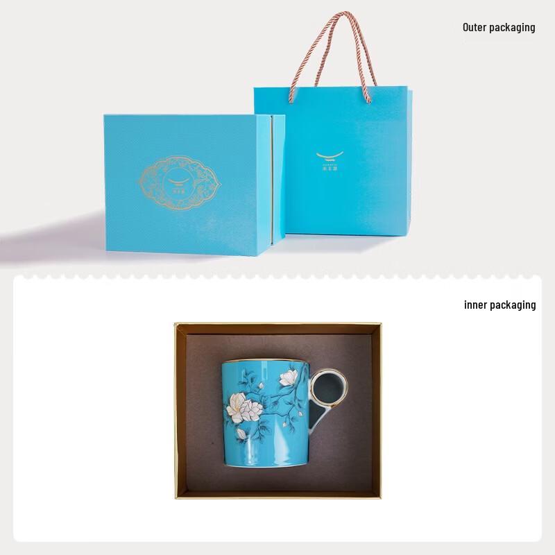 Auratic Jade Hall Spring Ceramic Mug 350ml