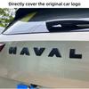 Great Wall Haval Dargo Jolion H5 M6plus İçin Haval H6 Siyah Logolu Amblemler Ön Panjur Bagaj Arka Çıkartma Gövde Dekalı 1 Adet