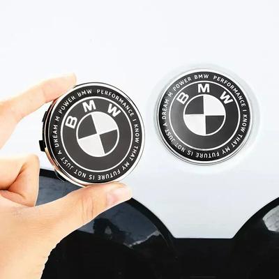 2025 Heta 45/56/68/74/82mm Bilhuv Framskylt Emblem Baklucka Logotyp Fälgcentrum Navkapsel Dekaler För BMW E36 E46 E60 E