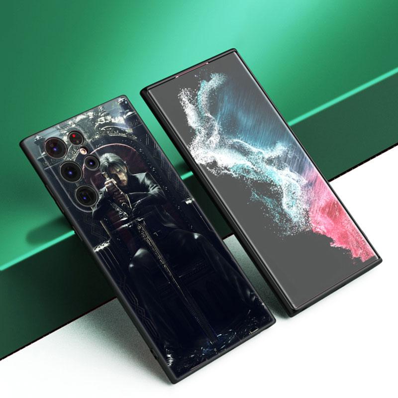 

Игра Final Fantasy черный силиконовый чехол для телефона Samsung Galaxy S23 S21 S20 FE S24 S22 Ultra S10E S10 S9 S8 Plus Samsung S9