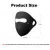 Sommar Isilke Ansiktsmask UV Solskydd Justerbar Andningsbar för Cykling Löpning Jakt Sportmask Unisex