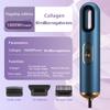 Hair Dryer Warm and Cold Air 3-in-1Blue Light Negative Lon Professional Hair Blow Dryer Home Salon Travel Portable Styler