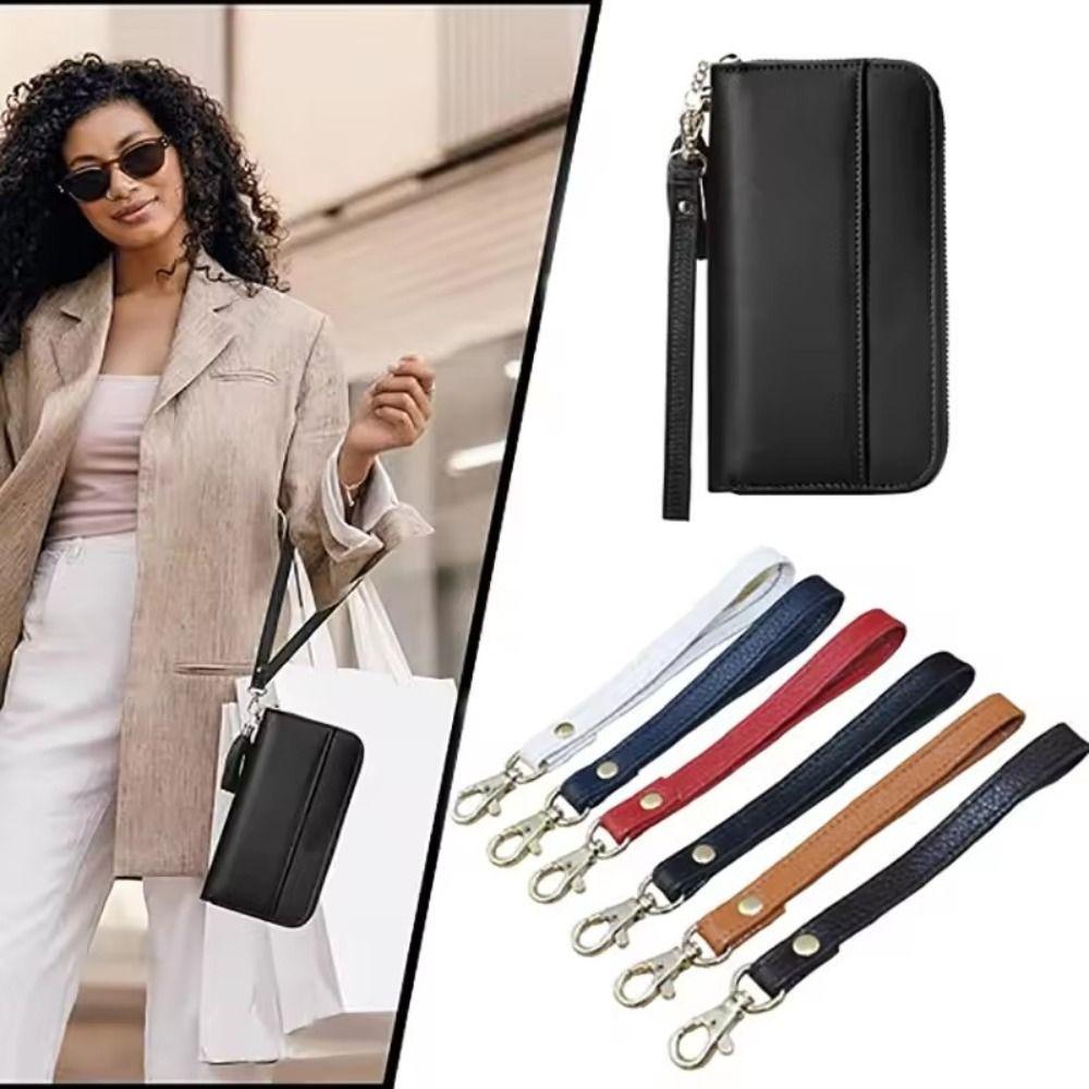 Clutches Strap Leather Wrist Strap Anti-Lost Hand Strap Sweet Bag Accessories  Girls
