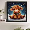 New Arrival 5D DIY Full Circle Diamond Painting "Cartoon Calf" Embroidery Cross Stitch Home Decor Gift