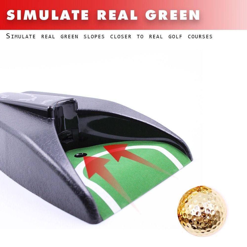 Battery-Powered Golf Automatic Putting Cup Automatic Return Practicing Unit Automatic Ball Returner Indoor Use
