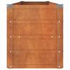 vidaXL Hochbeet Rostig 160x40x45 cm Cortenstahl