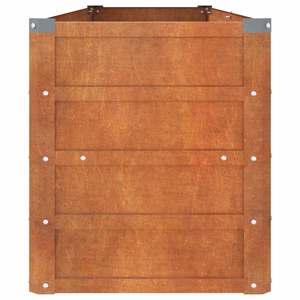 vidaXL Hochbeet Rostig 160x40x45 cm Cortenstahl
