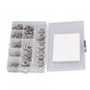 300Pcs External Tooth Washer Stainless Steel Washer Assortment M2.5‑M12 8 Types Fastener