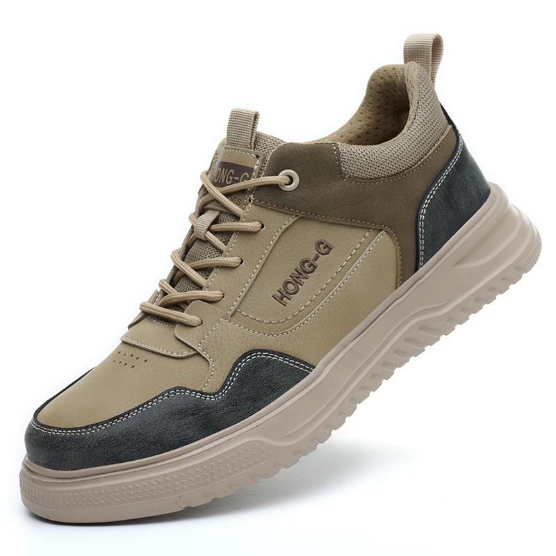 Steel Toe Work Boots Anti-Smash Anti-Puncture Safety Shoes for Men Working Sneakers with Metal Toe Labor Protection Shoes