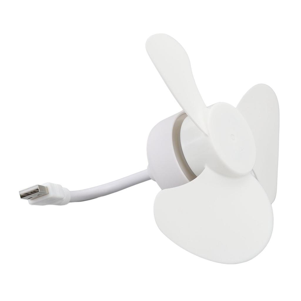 USB Flexible Fan ABS Bendable Quiet Portable Pocket Mini Cooling Fan for Power Bank Laptop PC