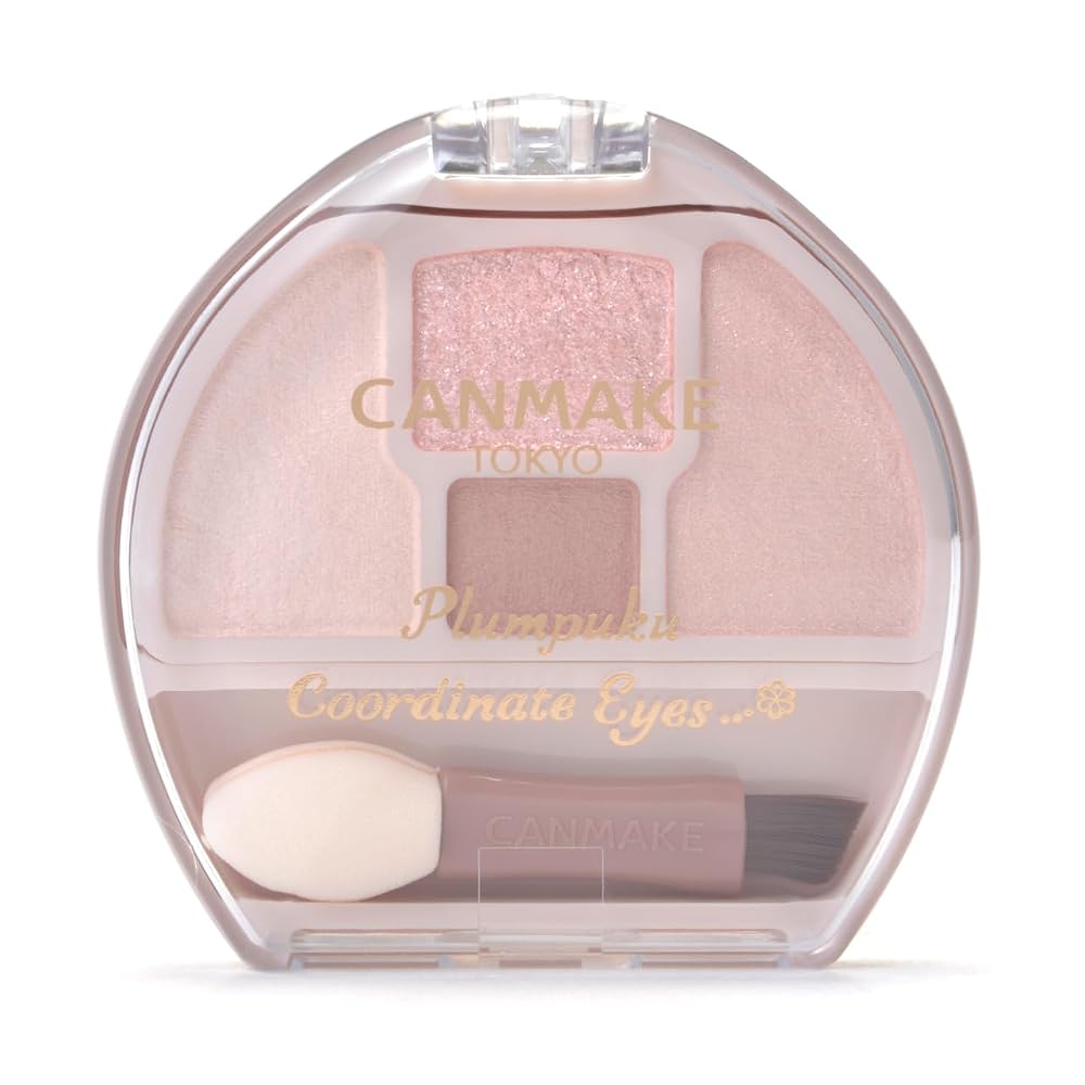 CANMAKE Plump Corde Eyes Neo N01 Shiratama Plump Shadow for Tear Bags Liner Pink Beige