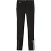Puma Run Brushed Tights Solid Color Sports Logo Casual Pants Men bottoms Black 526319-01