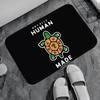 Fashion Design-H-Humans-M-Mades-Entry Door Floor Mat Festive Decorations Carpet Bathroom Anti-slip Mat Entrance Doormat