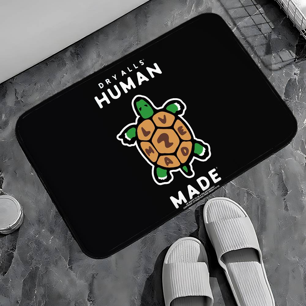 Fashion Design-H-Humans-M-Mades-Entry Door Floor Mat Festive Decorations Carpet Bathroom Anti-slip Mat Entrance Doormat