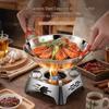GOWKE New Style Dry Pot Alcohol Stove & Hotpot Set