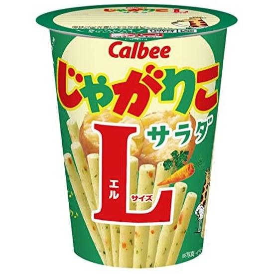 Calbee Jagalico Salad L Size 68g 12 Pieces Snack
