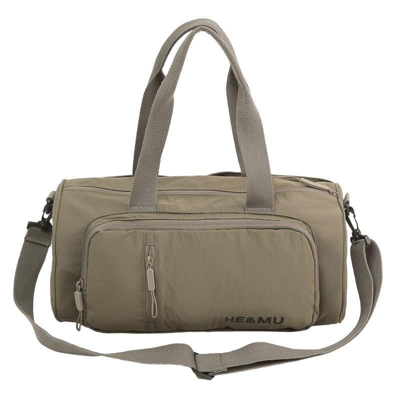 Lightweight Sports Yoga Fitness Bag Simple Versatile Large Capacity Storage Short Travel Bag Student Handheld Messenger Bag