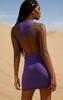 Oh Polly Purple Pencil Dress 34 0A9E5_B* T3A