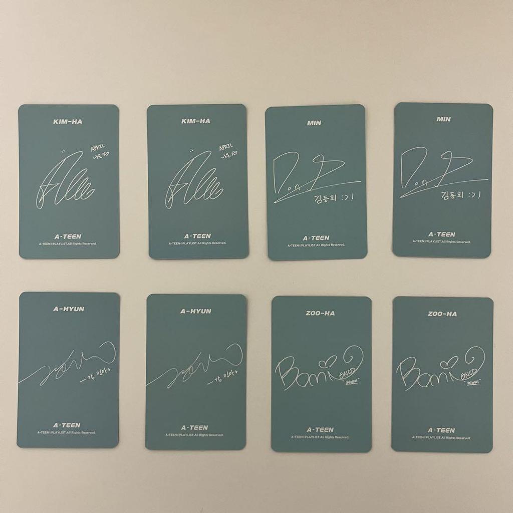 [USED] Drama ATEEN Goods Trading Card